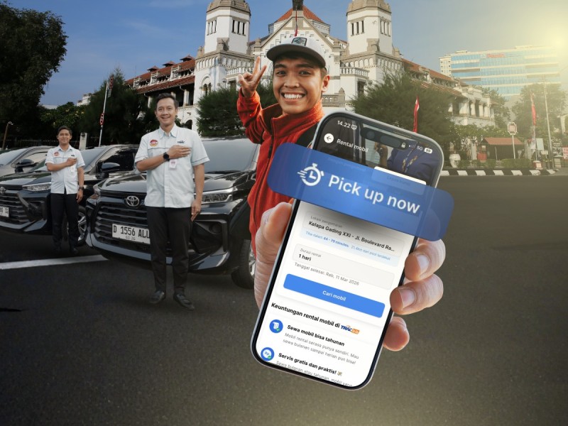 Urusan Jadi Lebih Praktis: Rental Mobil Instan di TRACtoGo dengan Fitur Pick up now